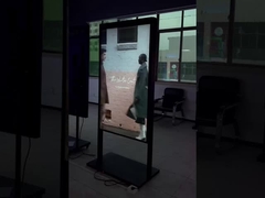 65 Inch LCD bảng điều khiển hai mặt UHD cửa sổ màn hình LCD