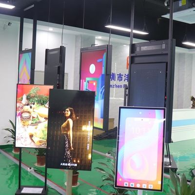 Màn hình LCD cửa sổ hai mặt 55 inch Độ sáng cao Cửa hàng biển hiệu điện tử trong nhà