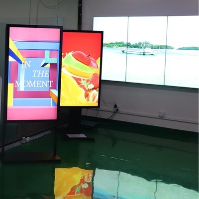Nhà sản xuất màn hình LCD cửa sổ 65 inch Mặt trước cửa hàng màn hình một mặt
