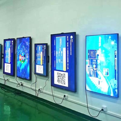 Màn hình LCD cửa sổ 86 inch thay thế cửa sổ trong nhà Cửa hàng Uhd 3500nits
