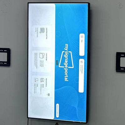 Màn hình quảng cáo kỹ thuật số treo tường 75 inch 3500nit 3840x2160