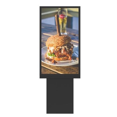 IP65 49inch Bảng menu kỹ thuật số ngoài trời Mcdonald'S Media Player 3000nits