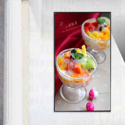 Bảng hiệu kỹ thuật số 65 inch Trình phát quảng cáo màn hình LCD ngoài trời Tường hiển thị ánh sáng mặt trời