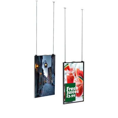 Cửa hàng bán lẻ màn hình LCD hai mặt 700-1000 Nits Độ sáng