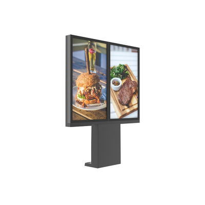 55 inch 3000 Nits Nhà hàng Bảng thực đơn kỹ thuật số Đứng cao độ sáng