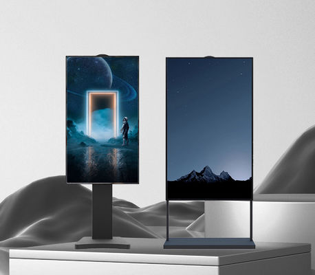 55 Inch 3000 Nits Lcd Exterior Displays Floor Stand quảng cáo Tft