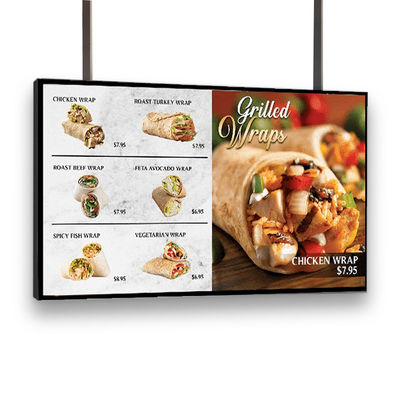 55 inch tùy chỉnh trung tâm mua sắm Digital Signage Quảng cáo hiển thị Menu Bảng màn hình