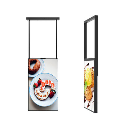 Màn hình màn hình LCD hai mặt cửa sổ cửa hàng bán lẻ trong nhà cho quảng cáo đẩy