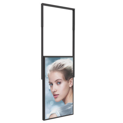 Quảng cáo Kiosk màn hình LCD siêu mỏng 43 inch hai mặt cho cửa sổ cửa hàng