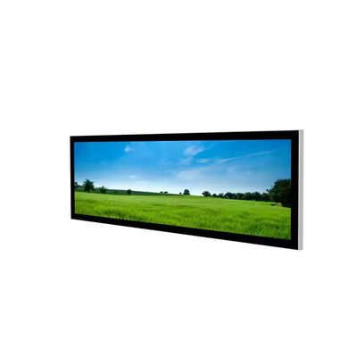 Màn hình LCD kéo dài dạng thanh trong nhà 24 inch 1920x360p 500nit~1500nits, màn hình siêu rộng
